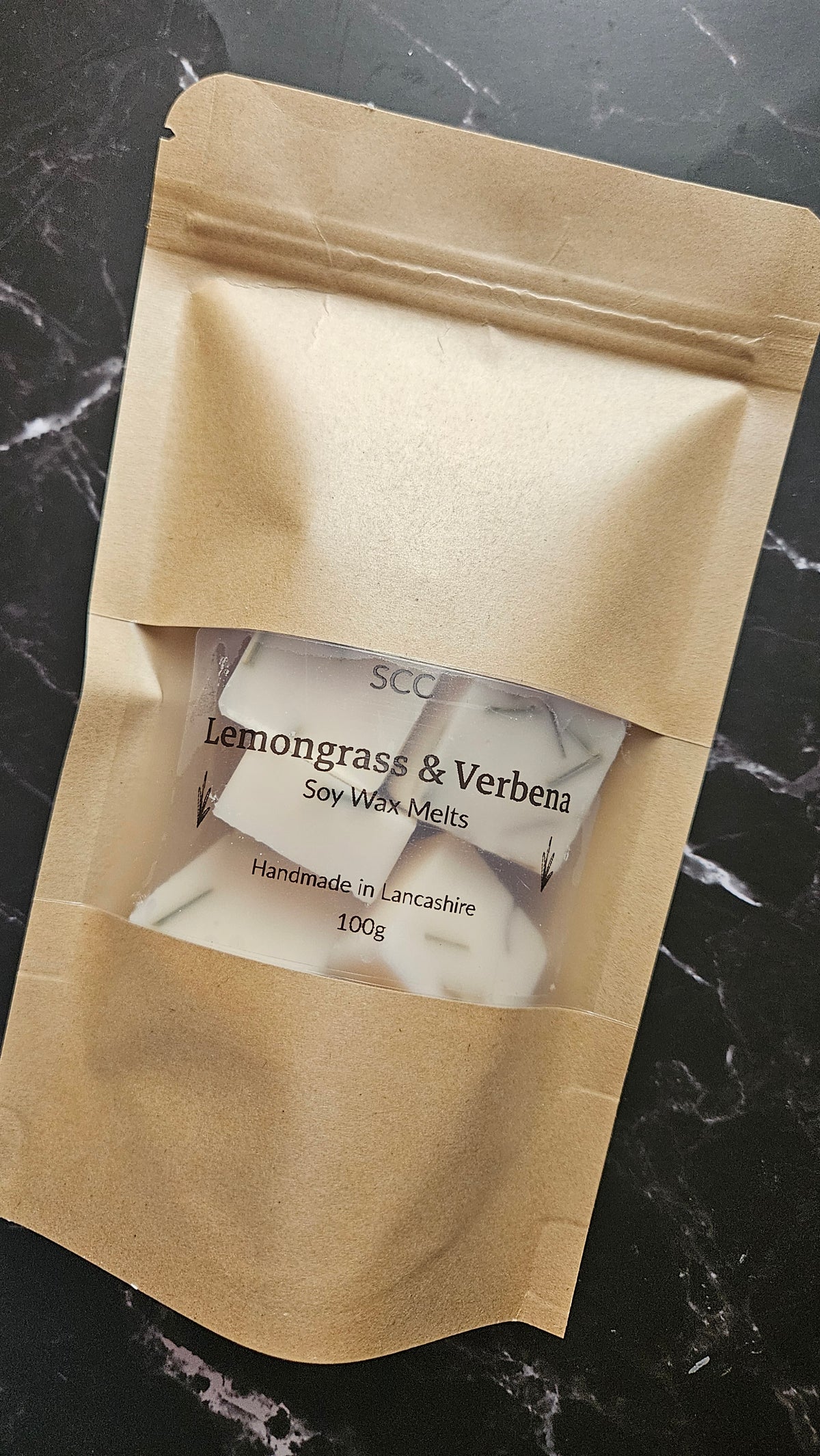 Lemongrass and Verbena Soy Wax melts